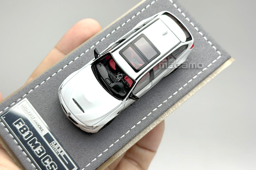 1/64 Mortal BMW F81 M3 CS Touring Blue White Diecast Model