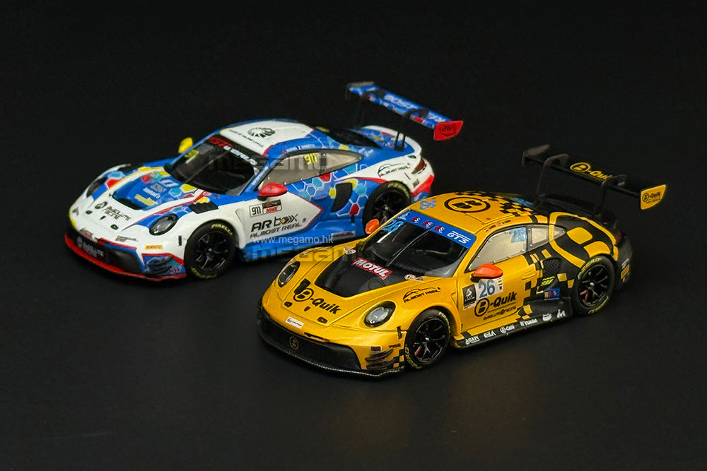 1/64 Almost Real AR Box Porsche 911 GT3 R 2025 Thailand Super Series B-Quik Absolute Racing #26
