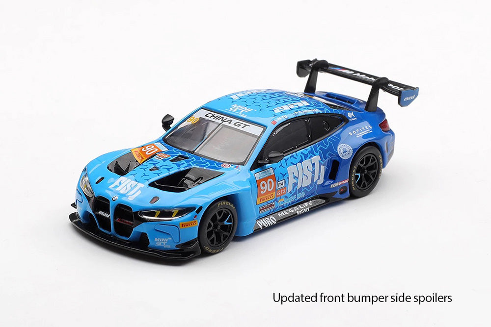 Pre Order 1/64 Mini GT 1215 BMW G82 M4 GT3 EVO #90 2025 China GT Winner FIST Team