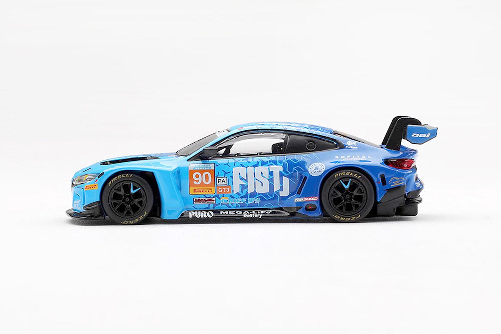 Pre Order 1/64 Mini GT 1215 BMW G82 M4 GT3 EVO #90 2025 China GT Winner FIST Team