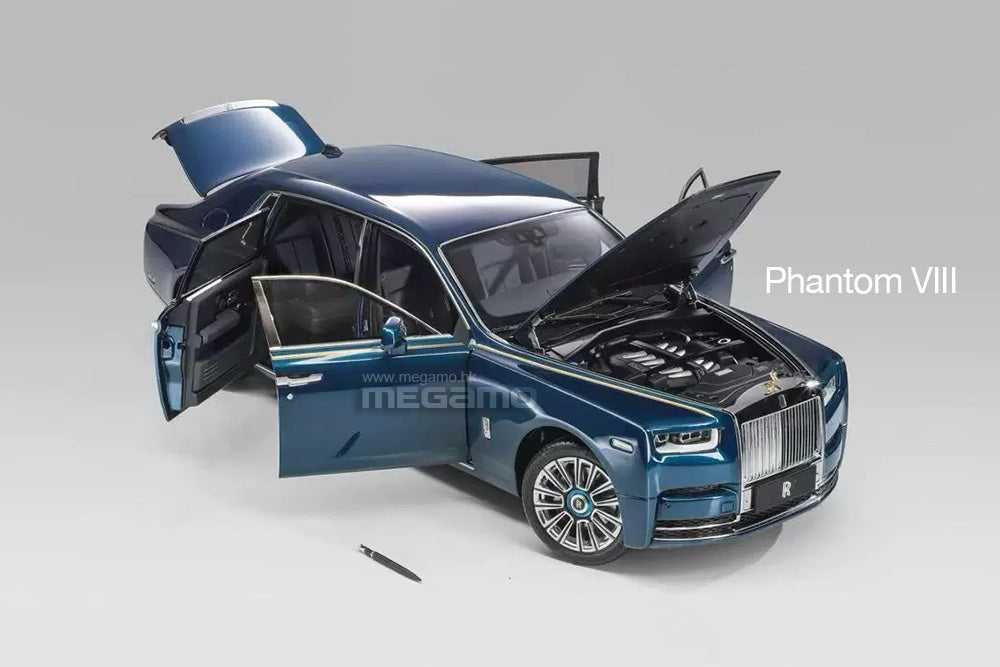 1/18 Rolls Royce Phantom VIII 8th 2018-2026 Diecast Full Open