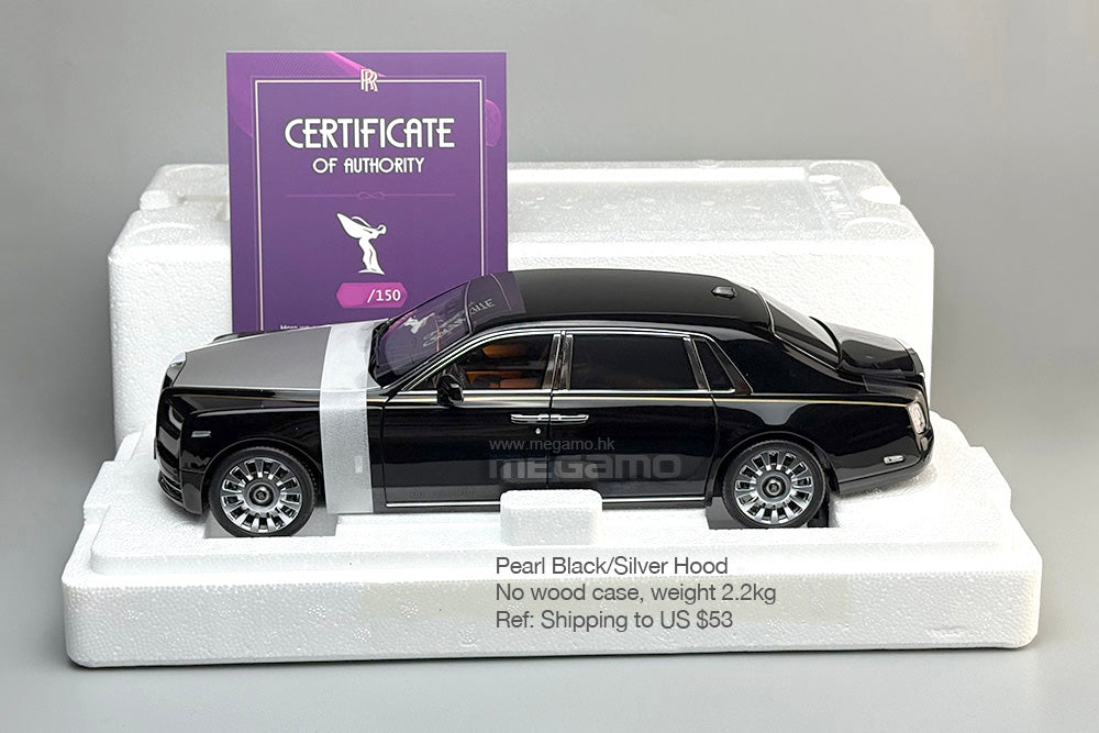 1/18 OEM Rolls Royce Phantom VIII 8th Diecast Full Open