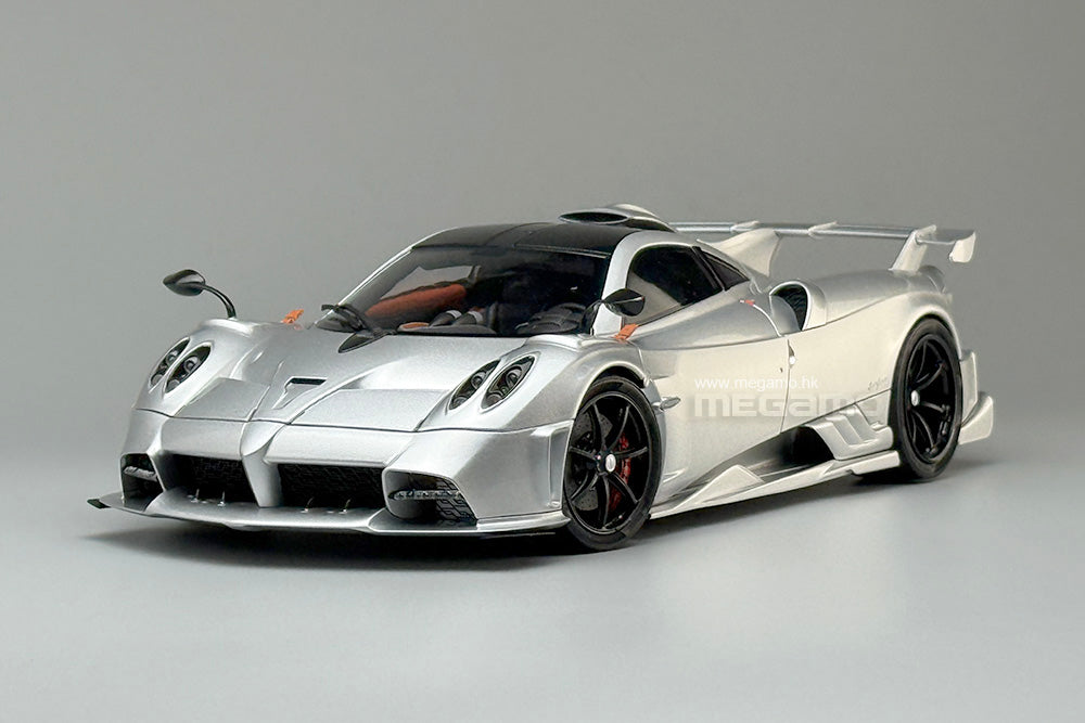 1/18 LCD Pagani Imola Red Silver Diecast Full Open