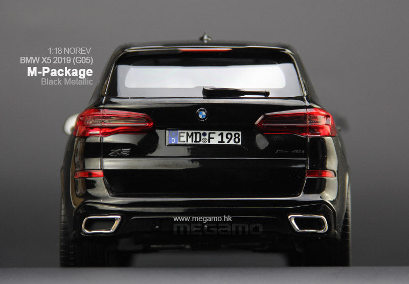1:18 Norev BMW ALL NEW X5 G05 M-Package Black Metallic Diecast Open Model