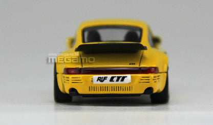 1/64 PARA 64 Porsche 911 RUF CTR Yellowbird 1987 Blossom Yellow Green Diecast Model