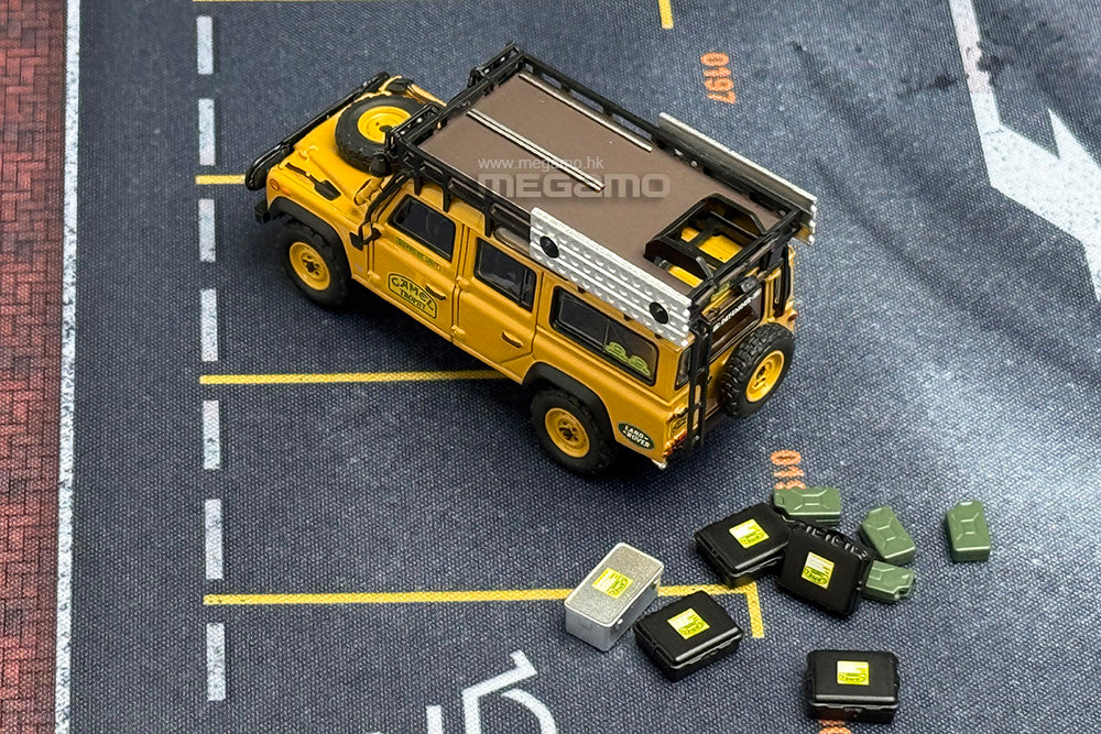 1/64 Almost Real AR Box #67 Land Rover Defender 110 Camel Trophy Support Unit Sabah Malaysia 1993