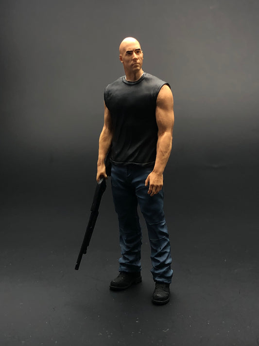 1/18 Painted Resin Figures 2 pcs for Auto Models Autoart Kyosho Minichamps Norev BBR Free Shipping