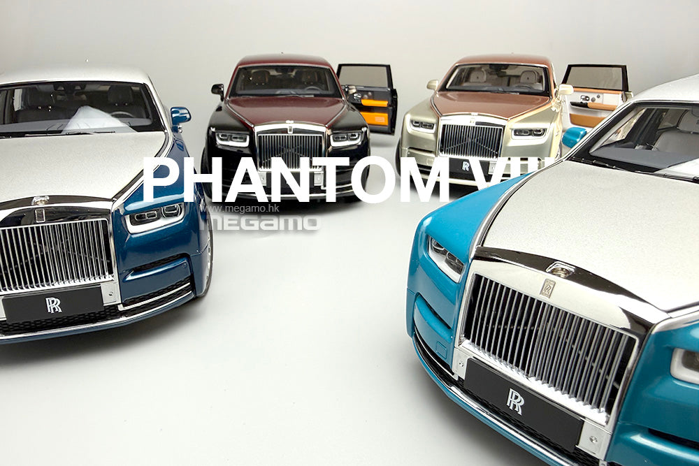 1/18 OEM Rolls Royce Phantom VIII 8th Two-Tone Diecast Full Open