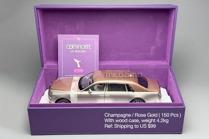 1/18 OEM Rolls Royce Phantom VIII 8th Two-Tone Diecast Full Open
