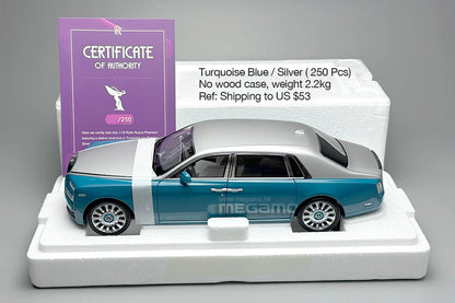 1/18 OEM Rolls Royce Phantom VIII 8th Two-Tone Diecast Full Open