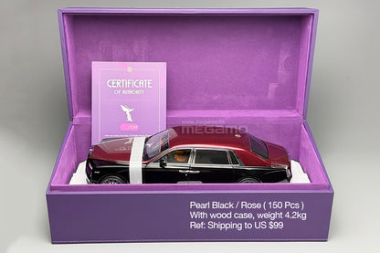 1/18 OEM Rolls Royce Phantom VIII 8th Two-Tone Diecast Full Open