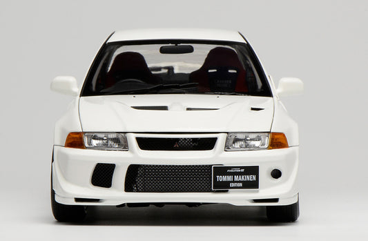 1/18 Pre Order Motorhelix Mitsubishi Lancer EVO VI 6th GSR T.M.E JDM Diecast Full Open Red White