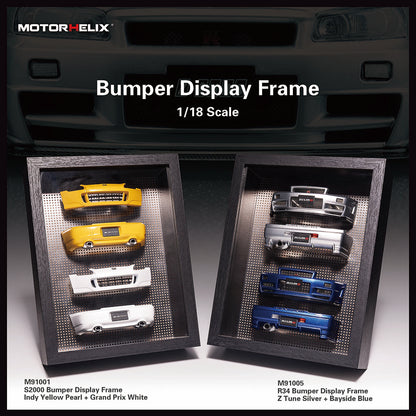 1/18 Motorhelix Diecast Bumper Display Frame GTR R34 Nismo Z-Turn S2000 AP2