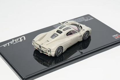 Pre Order 1/43 LCD Pagani Utopia Gold Red Yellow Diecast Full Open