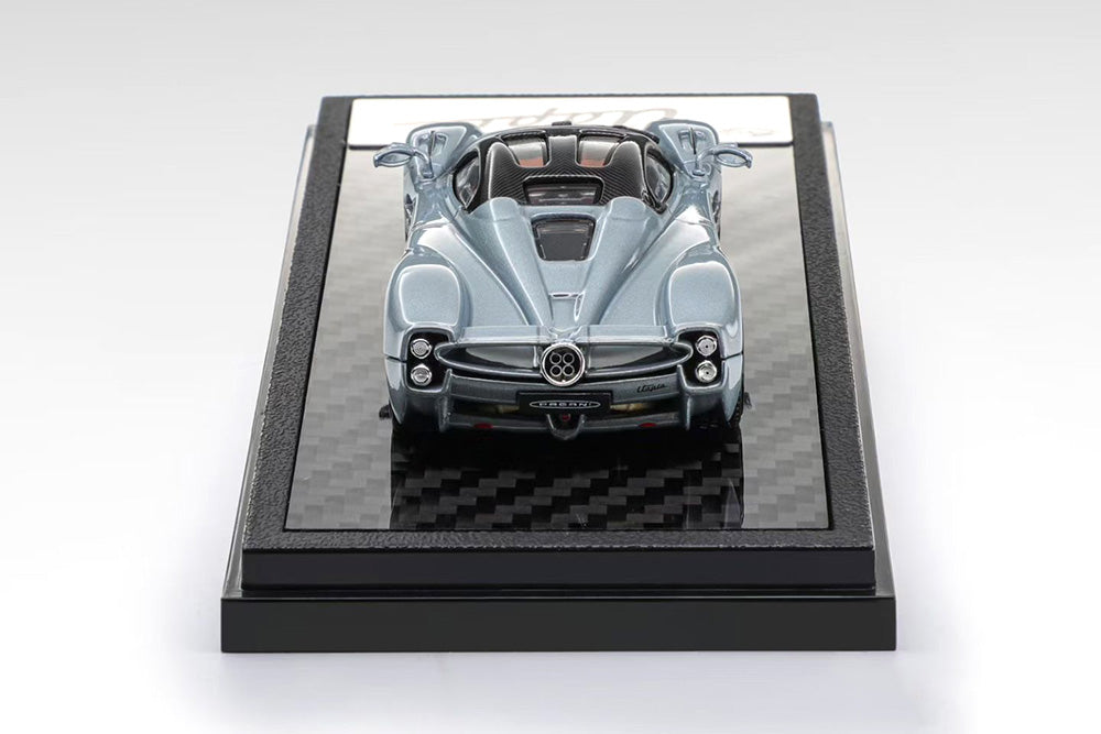 Pre Order 1/64 LCD Pagani Utopia Yellow/Carbon Blue Diecast Model