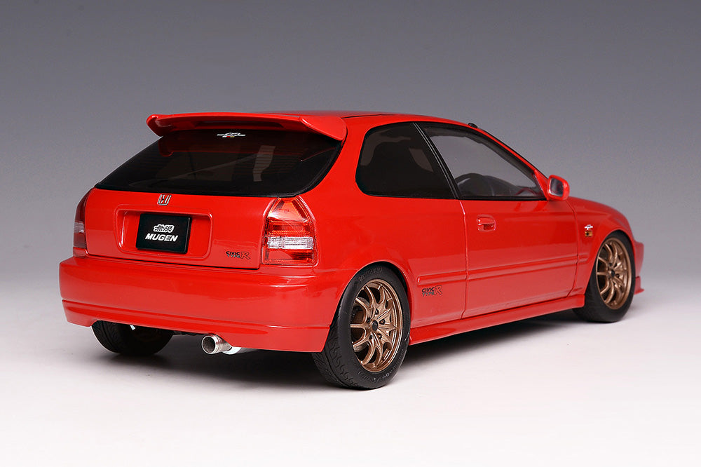 1/18 Motorhelix Honda EK9 Mugen Version Red JDM Full Open Diecast Model