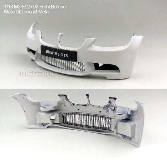 1/18 Kyosho BMW E92 M3 Coupe GTS Front Rear Diecast Bumper E92 E93