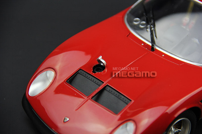 1/18 Kyosho Lamborghini Jota Miura SVR Red Diecast Full Open