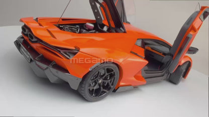 Pre Order 1/18 LCD Lamborghini Revuelto Orange Yellow White Diecast Full Open