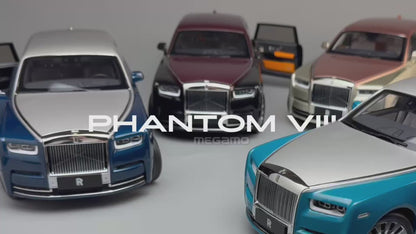 1/18 OEM Rolls Royce Phantom VIII 8th Two-Tone Diecast Full Open