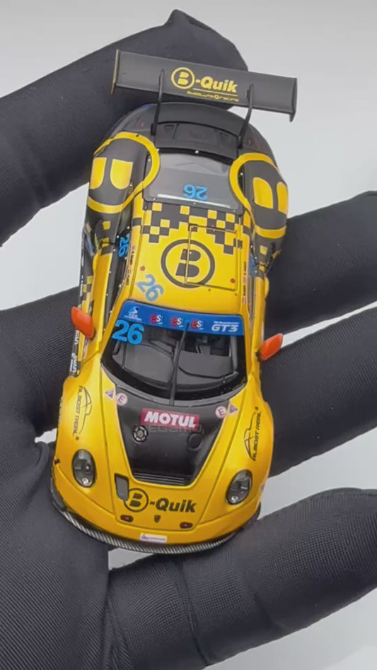 1/64 Almost Real AR Box Porsche 911 GT3 R 2025 Thailand Super Series B-Quik Absolute Racing #26
