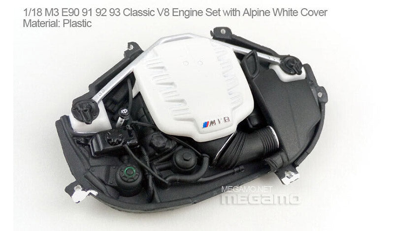 1/18 Kyosho BMW E92 M3 Coupe GTS M3 V8 Engine Spare Parts E90 E91 E92 E93