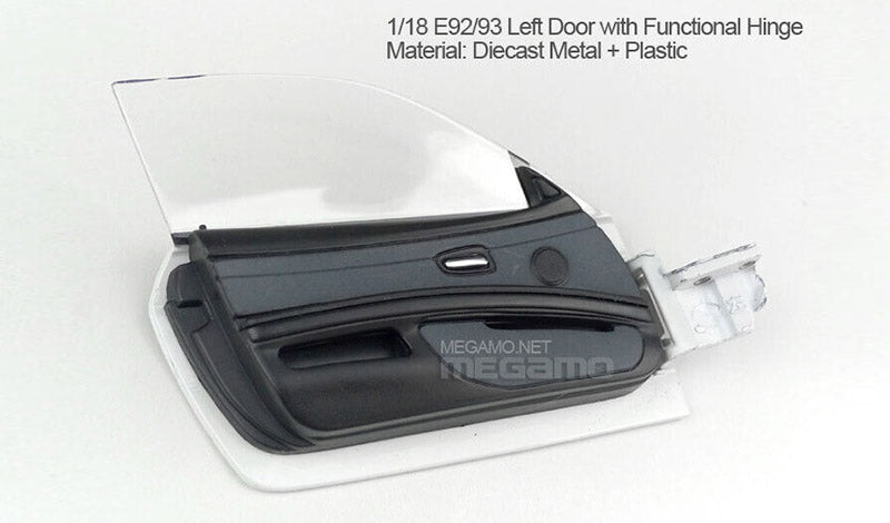 1/18 Kyosho BMW E92 M3 Coupe Door w/ Hinge + Glass Spare Parts E90 E91 E92 E93