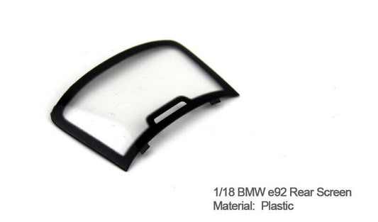 1/18 Kyosho BMW E92 M3 Coupe Front Rear Glass Windshield Spare Parts E90 E91 E92 E93
